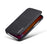LC.IMEEKE Retro Style Leather Phone Shell with Card Holder for iPhone 11 Pro 5.8-inch (2019) -  Black - 7