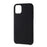 For iPhone 11 Pro Max 6.5 inch (2019) Solid Silicone Cell Mobile Phone Cover - Black - 2