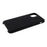 For iPhone 11 Pro Max 6.5 inch (2019) Solid Silicone Cell Mobile Phone Cover - Black - 7