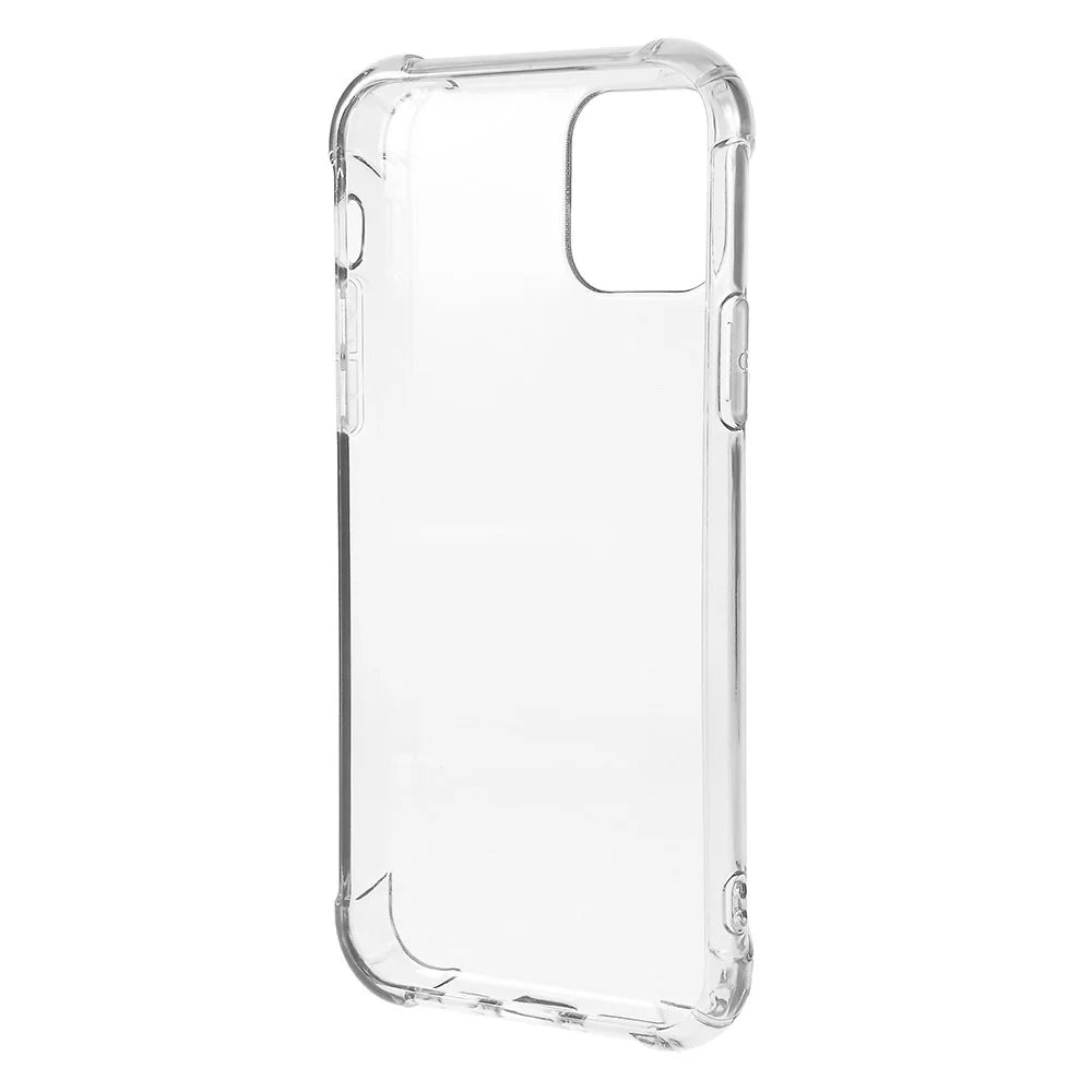Shockproof Crystal Clear TPU Cover Back Phone Case for iPhone 11 Pro Max 6.5-inch - Transparent - 4