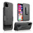 Braided Pattern PC Belt Clip Kickstand Phone Casing for iPhone 11 6.1 inch (2019) - 1