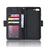 Wallet Stand Flip Leather Case with Multiple Card Slots for iPhone 8 Plus/7 Plus 5.5 inch - Black - 6