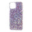 For iPhone 11 Case Powder Sequins TPU Phone Cover - Purple - 2