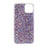 For iPhone 11 Case Powder Sequins TPU Phone Cover - Purple - 3