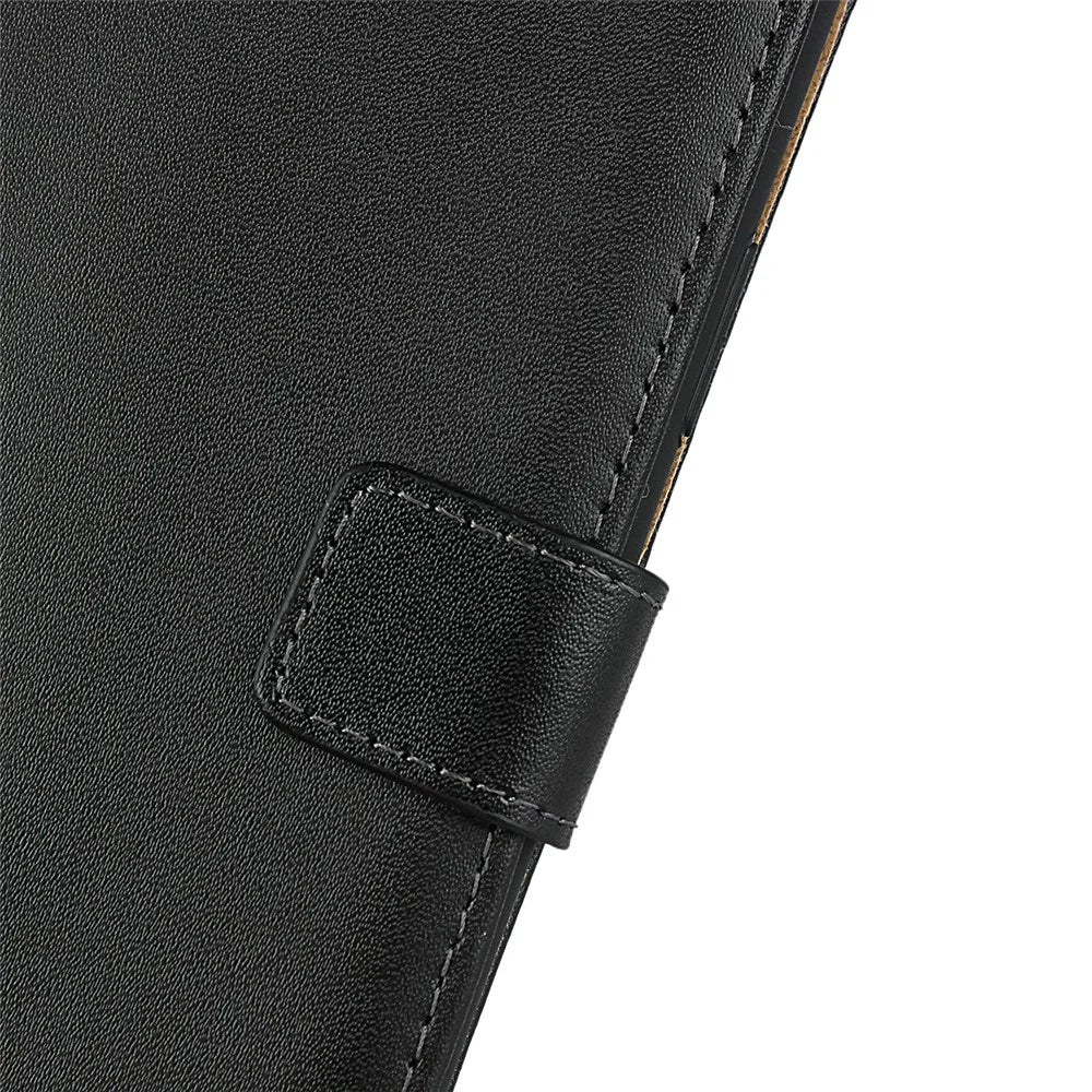 Genuine Leather Wallet Stand Phone Cover for iPhone 11 Pro Max 6.5-inch - 7