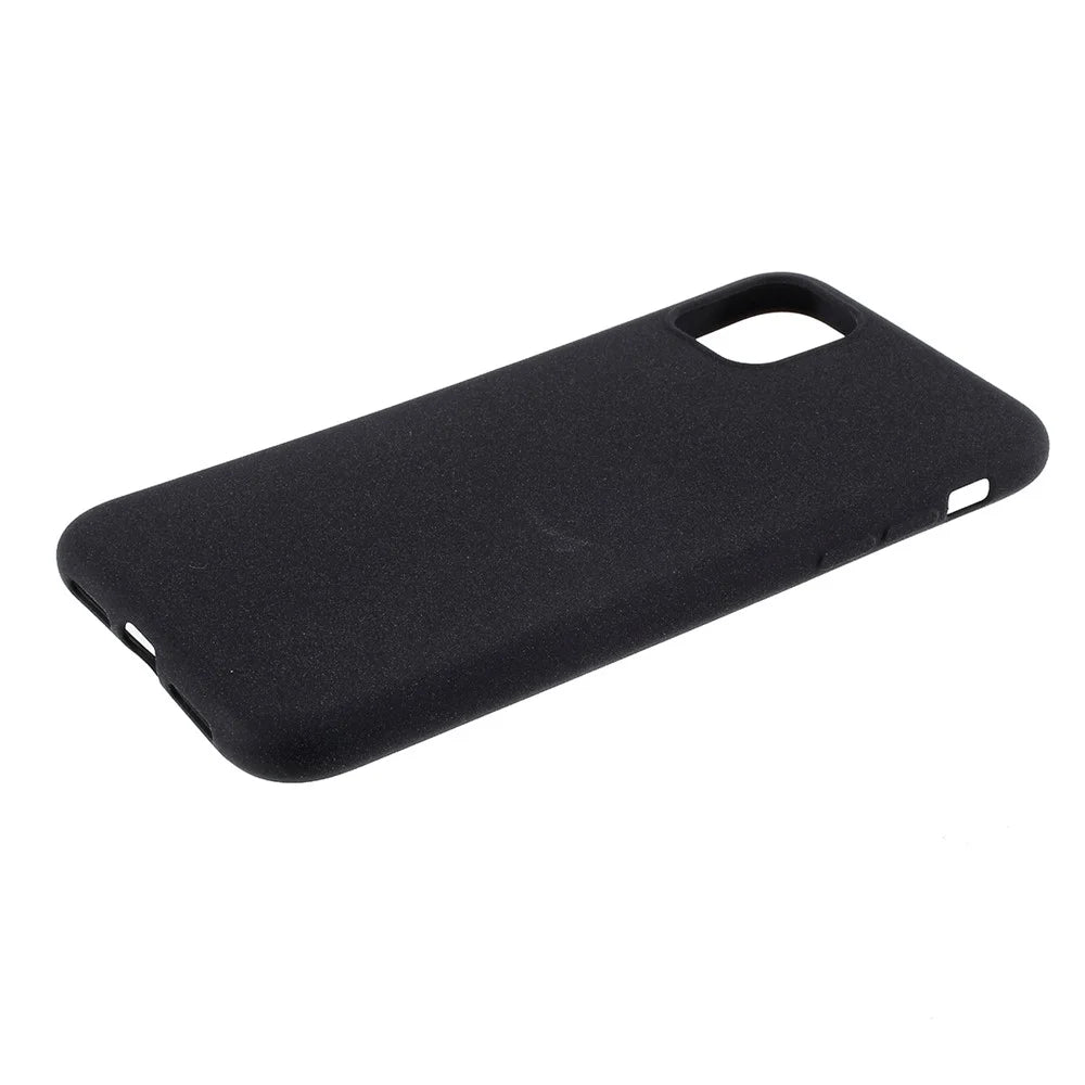 Double-sided Matte TPU Phone Case for Apple iPhone 11 Pro 5.8 inch - Black - 5