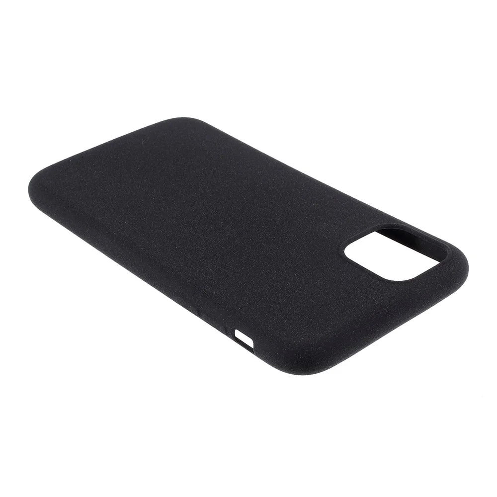 Double-sided Matte TPU Phone Case for Apple iPhone 11 Pro 5.8 inch - Black - 6