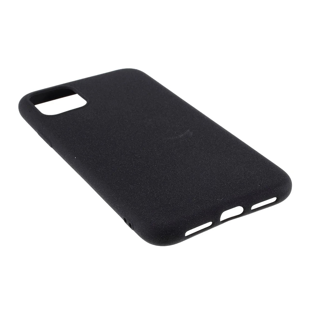 Double-sided Matte TPU Case Cover for iPhone 11 Pro Max 6.5 inch - Black - 7
