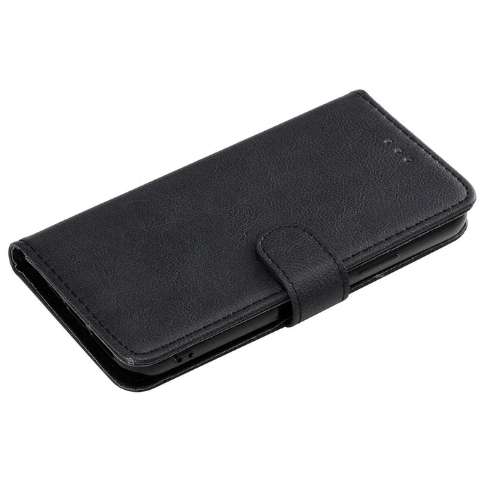 For iPhone 11 Pro Case 2 in 1 Detachable Magnetic Leather Wallet Mobile Cover with Strap - Black - 7