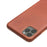 QIALINO for iPhone 11 Pro Genuine Cowhide Leather Phone Back Case Cell Phone Accessory - Brown - 4