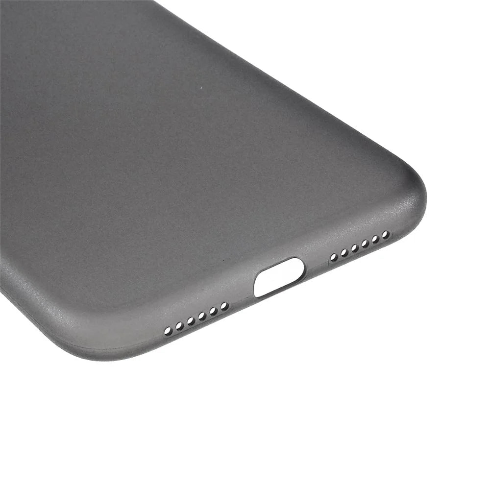 Ultra-thin Plastic Mobile Phone Case for iPhone 11 6.1-inch - Grey - 6