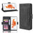 Leather Wallet Stand Phone Shell Cover with Multiple Card Slots Shell for iPhone 6/6s 4.7-inch - Black - 1
