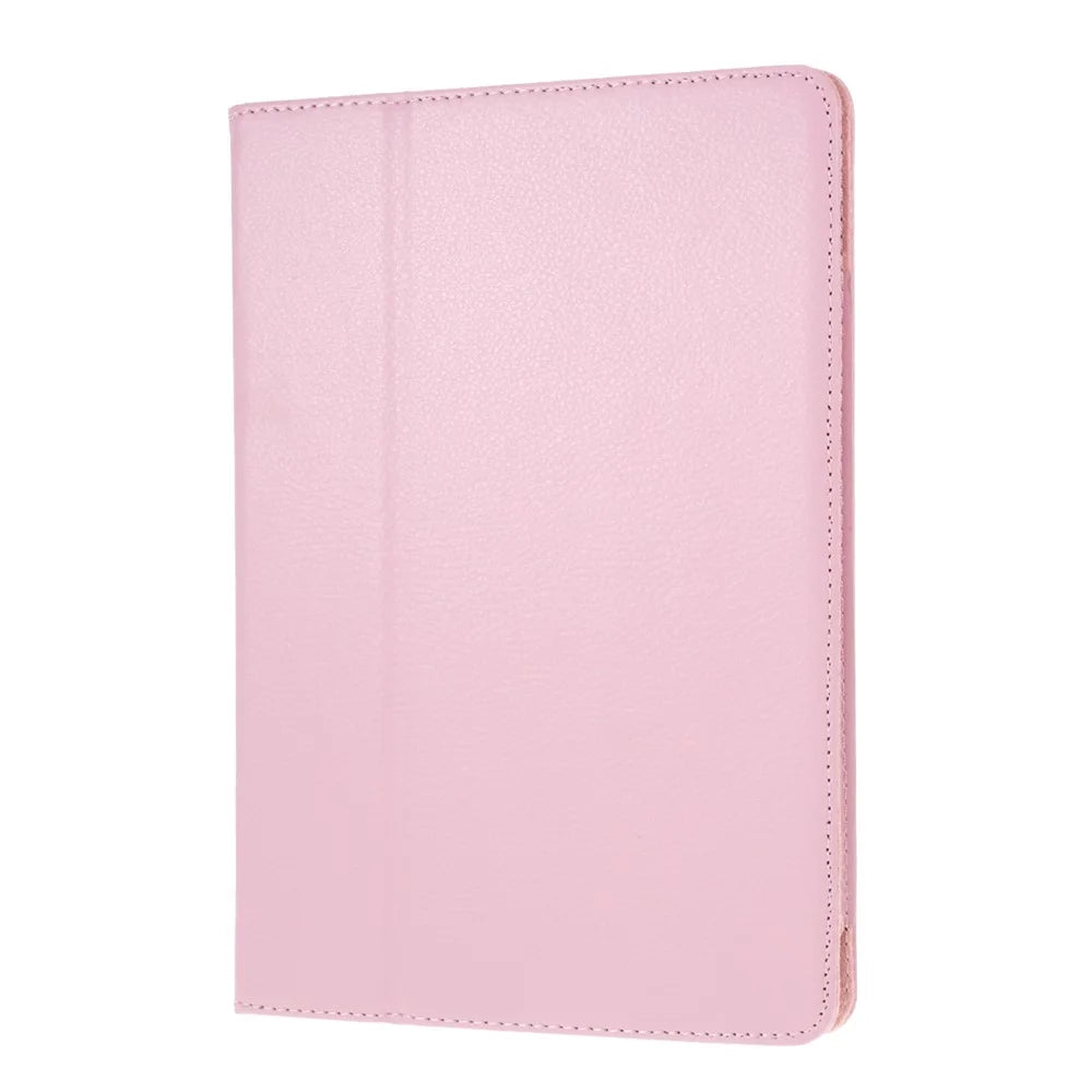 Leather Tablet Stand Cover Case for iPad 10.2 (2021)/(2020)/(2019) / Air 10.5" (2019) / Pro 10.5" (2017) - Pink - 2