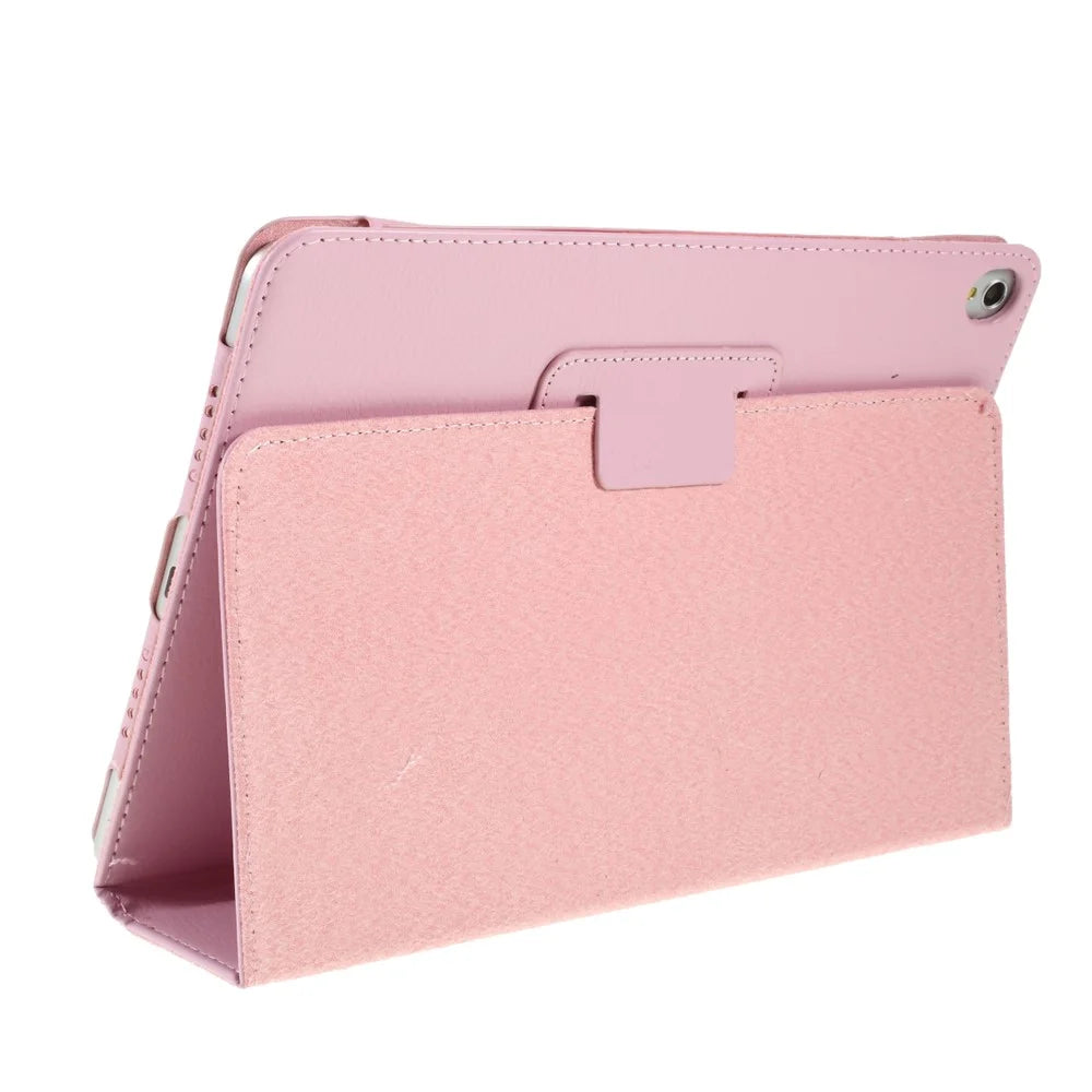 Leather Tablet Stand Cover Case for iPad 10.2 (2021)/(2020)/(2019) / Air 10.5" (2019) / Pro 10.5" (2017) - Pink - 6
