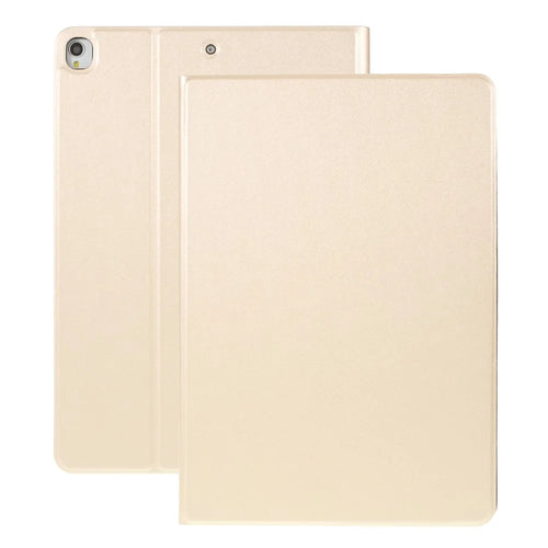 PU Leather Folio Protective Tablet Cover for iPad 10.2 (2021) / (2020) / (2019) / Air 10.5 inch (2019) / iPad Pro 10.5-inch (2017) - Gold - 1