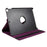 Leather Case for iPad 10.2 (2021) / (2020) / (2019) / Air 10.5 inch (2019) / Pro 10.5 inch (2017) Litchi Texture Rotating Stand Cover - Purple - 4