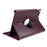 Leather Case for iPad 10.2 (2021) / (2020) / (2019) / Air 10.5 inch (2019) / Pro 10.5 inch (2017) Litchi Texture Rotating Stand Cover - Purple - 5
