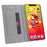 VILI DMX Cross Texture Stand Leather Card Holder Case for iPhone 11 6.1 inch - Grey - 2