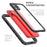 REDPEPPER Dot+ Series IP68 Waterproof Case Phone Covering Clear Back for iPhone 11 6.1 inch - All Black - 3