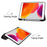 Pattern Printing Tri-Fold Stand TPU and Leather Smart Tablet Case with Apple Pencil Slot for iPad 10.2 (2021) / (2020) / (2019) - Don't Touch Me - 3