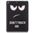 Pattern Printing Tri-Fold Stand TPU and Leather Smart Tablet Case with Apple Pencil Slot for iPad 10.2 (2021) / (2020) / (2019) - Don't Touch Me - 7