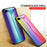 Carbon Fiber Surface Tempered Glass + PC + TPU Cell Casing for iPhone 8 Plus / 7 Plus 5.5 inch - Colorful Fiber - 3