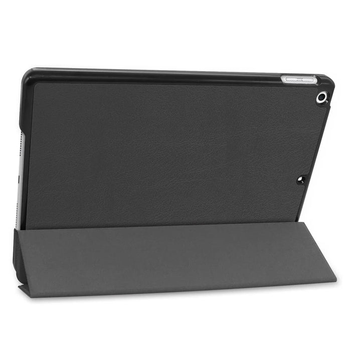 ENKAY HAT PRINCE Smart Leather Cover Shell with Tri-fold Stand Casing for iPad 10.2 (2021)/(2020)/(2019) - Black - 7