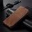 Jeans Cloth Texture Retro Style Leather Case for iPhone 6/6S - Brown - 3