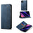 Vintage Jeans Cloth Texture Flip Leather Cover for iPhone 11 6.1 inch (2019) - Blue - 1