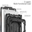 Handy Strap Combo Tablet Cover with Shoulder Strap + Screen Protector for iPad Air 10.5 inch (2019)/Pro 10.5-inch (2017) - All Black - 6