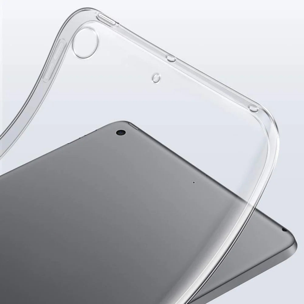 For iPad 10.2 (2021)/(2020)/(2019) Clear Transparent TPU Cover Mobile Phone Case Phone Covering Shell - 4