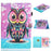 Printing PU Leather Stylish Tablet Casing for iPad 10.2 (2021)/(2020)/(2019) - Owl - 1