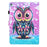 Printing PU Leather Stylish Tablet Casing for iPad 10.2 (2021)/(2020)/(2019) - Owl - 3