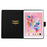 Pattern Printing PU Leather TPU Stand Tablet Casing with Card Slots for iPad 10.2 (2021)/(2020)/(2019) - Iron Tower - 7