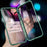 Full Covering Magnetic Metal Frame + Tempered Glass Touch Screen Phone Case for Apple iPhone 11 6.1 inch - Black - 2