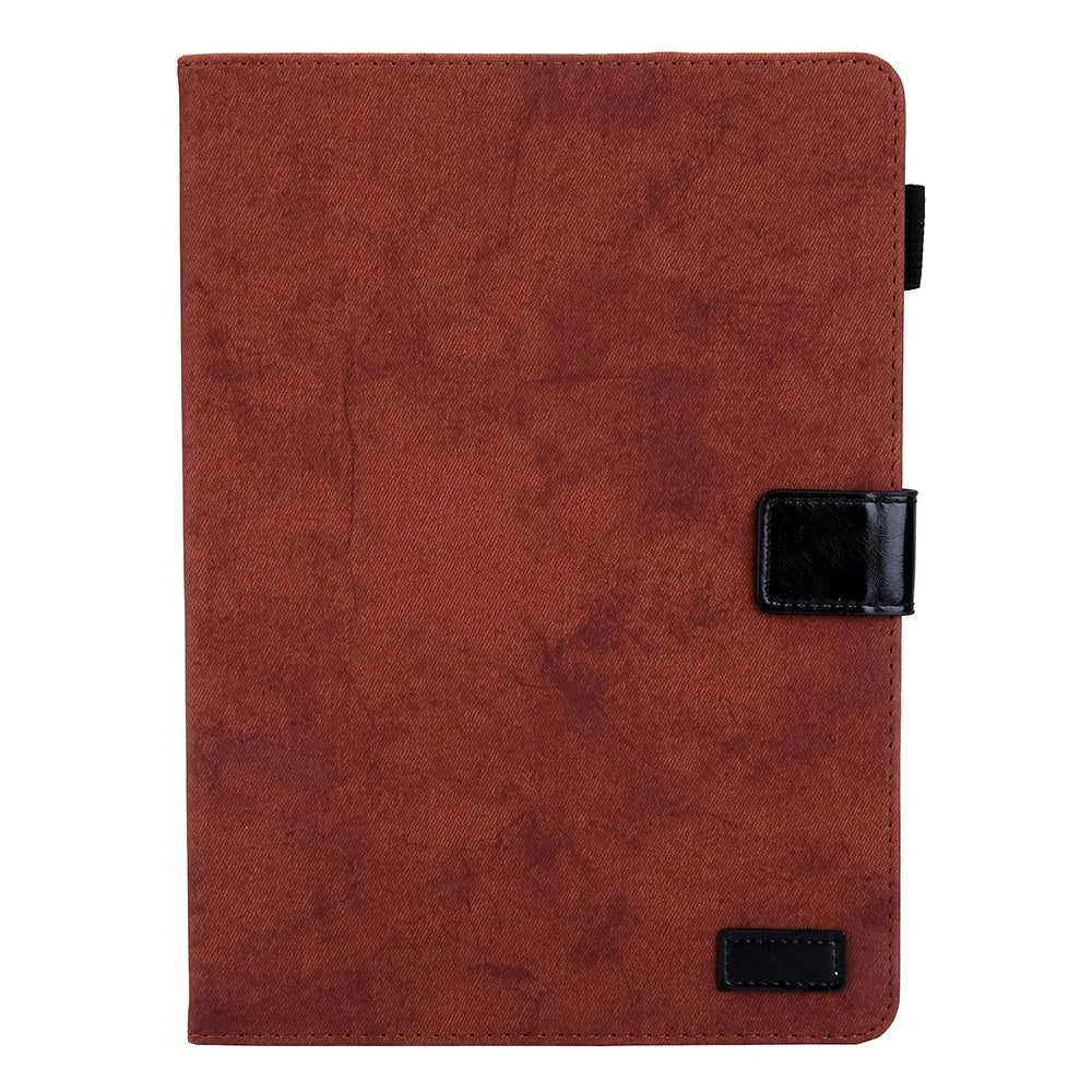PU Leather Tablet Case with Card Slots for Apple iPad 10.2 (2021)/(2020)/(2019)/Pro 10.5-inch (2017)/Air 10.5 inch (2019) - Brown - 1