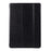Slim Case for iPad 10.2 (2021)/(2020)/(2019) PU Leather Shockproof Tablet Cover Tri-fold Stand Protector with Silk Texture Auto Sleep/Wake Function - Black - 1