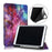 Patterned Printing Leather Tri-fold Stand Smart Tablet Casing with Pen Slot for Apple iPad 10.2 (2021)/(2020)/(2019) - Multiple Colors - 1
