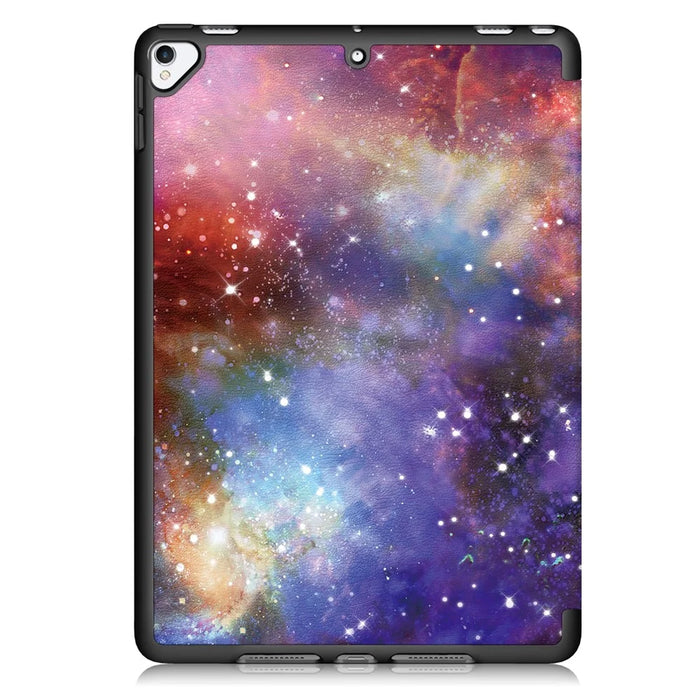 Patterned Printing Leather Tri-fold Stand Smart Tablet Casing with Pen Slot for Apple iPad 10.2 (2021)/(2020)/(2019) - Multiple Colors - 3