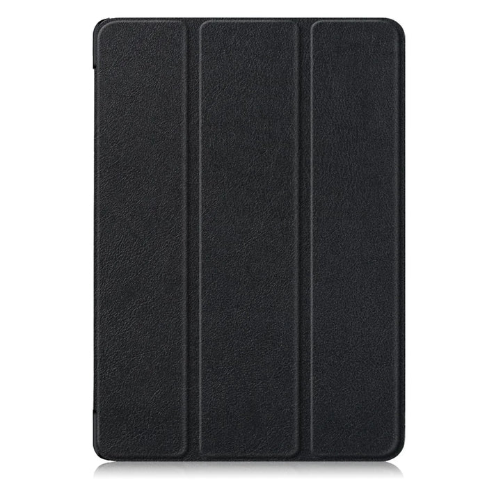 Tri-fold Stand Smart Tablet Case with Stylus Pen Slot for iPad 10.2 (2021)/(2020)/(2019) - Black - 2