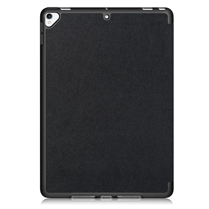 Tri-fold Stand Smart Tablet Case with Stylus Pen Slot for iPad 10.2 (2021)/(2020)/(2019) - Black - 3