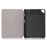 Tri-fold Stand Smart Tablet Case with Stylus Pen Slot for iPad 10.2 (2021)/(2020)/(2019) - Black - 4