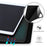Tri-fold Stand Smart Tablet Case with Stylus Pen Slot for iPad 10.2 (2021)/(2020)/(2019) - Black - 7