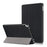 For iPad 10.2 (2021)/(2020)/(2019) Tri-fold Stand Leather Protective Tablet Cover Case - Black - 1