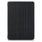 For iPad 10.2 (2021)/(2020)/(2019) Tri-fold Stand Leather Protective Tablet Cover Case - Black - 2