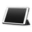 For iPad 10.2 (2021)/(2020)/(2019) Tri-fold Stand Leather Protective Tablet Cover Case - Black - 5