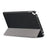 For iPad 10.2 (2021)/(2020)/(2019) Tri-fold Stand Leather Protective Tablet Cover Case - Black - 6