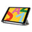 Marble Texture Tri-fold Leather Tablet Cover with Pen Slot for iPad 10.2 (2021)/(2020)/(2019) - Light Grey - 4
