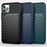 Thunder Series Twill Texture Soft TPU Back Shell for iPhone 11 Pro 5.8 inch - Black - 3