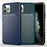 Thunder Series Twill Texture Soft TPU Back Shell for iPhone 11 Pro 5.8 inch - Black - 4